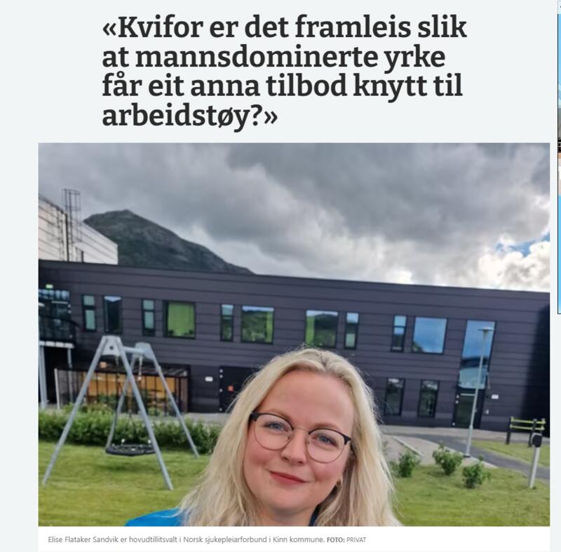 Elise Flataker, Kinn kommune_Fjordenes Tidende